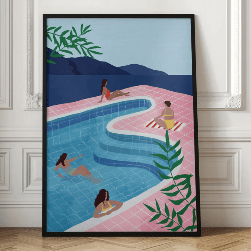 Poster - Pool Ladies