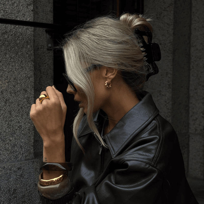 Hammered Hoops