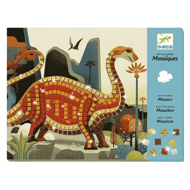 Hovedbilde hobbysett - Dinosaurs mosaikk