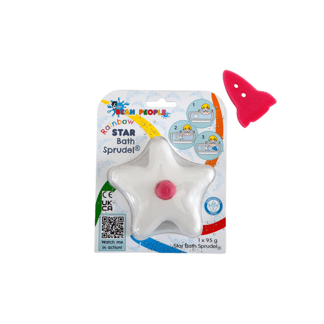 Hovedbilde Rainbow Stjerne Badebombe