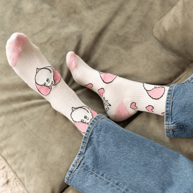 Hovedbilde Moomin Retro Sokker - rose hjerte