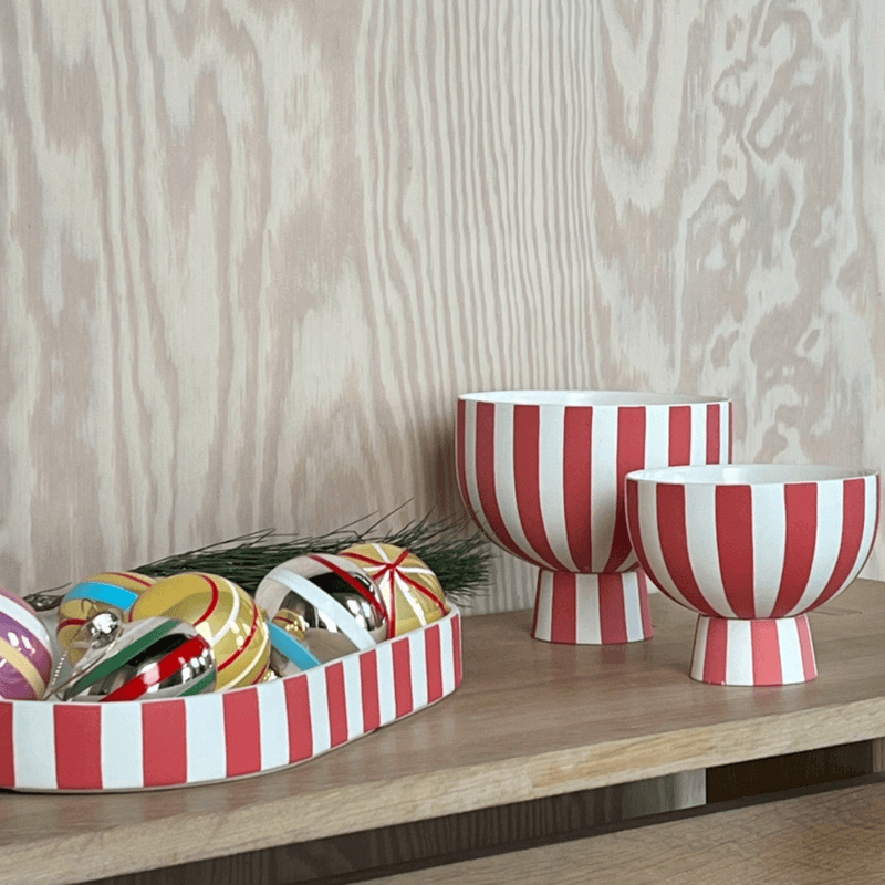  Toppu Bowl - Cherry red