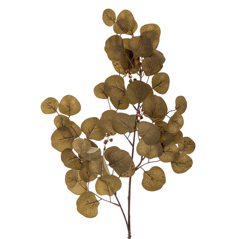  kunstige blomster - Eukalyptusstamme brun