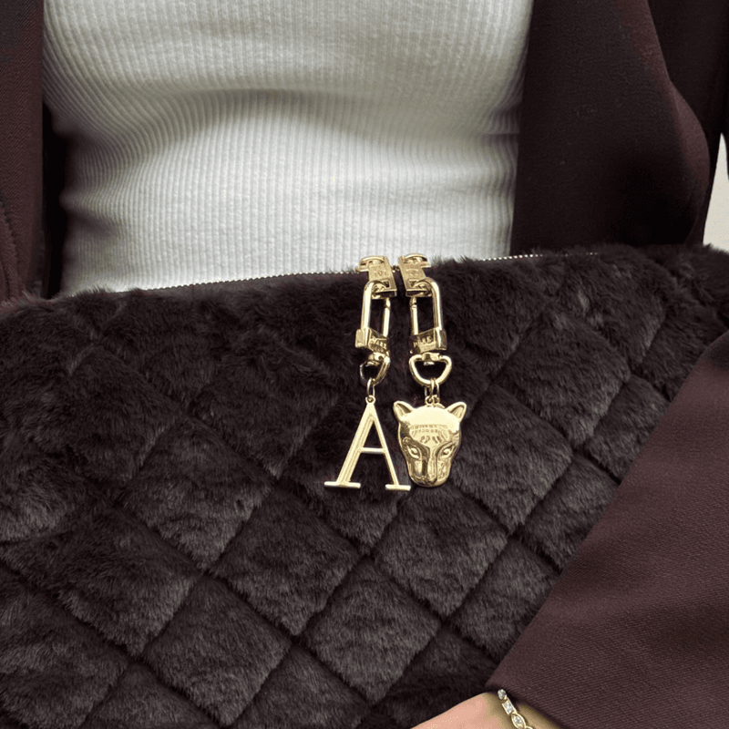 Bag Charm Metal - Panther