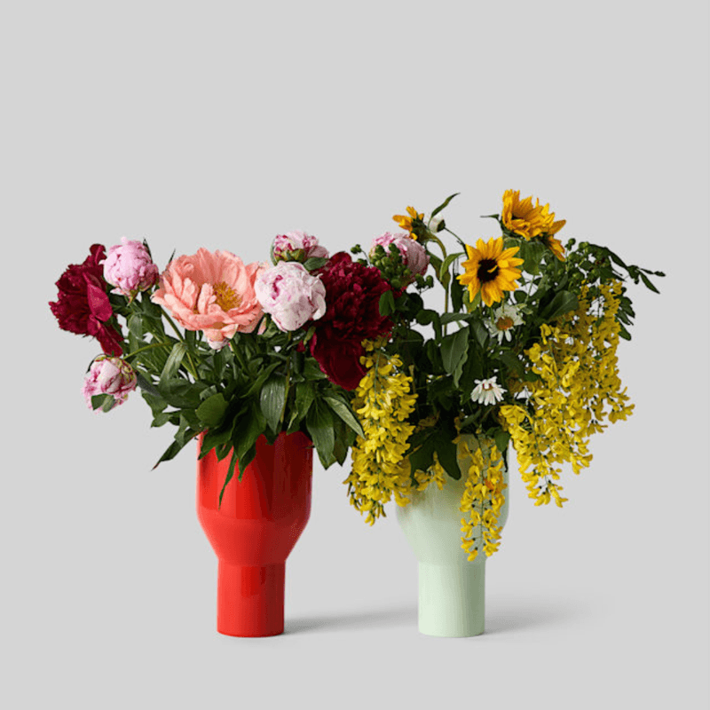 VASE, FLOWERSHADE, MINT