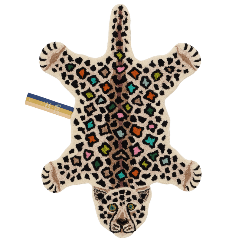 Disco Leopard Rug Small
