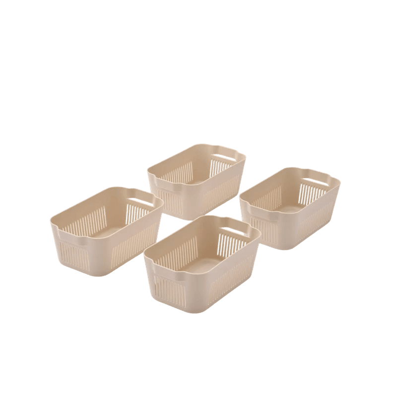 Makeeva oppbevaringskurv Mini 4 pk