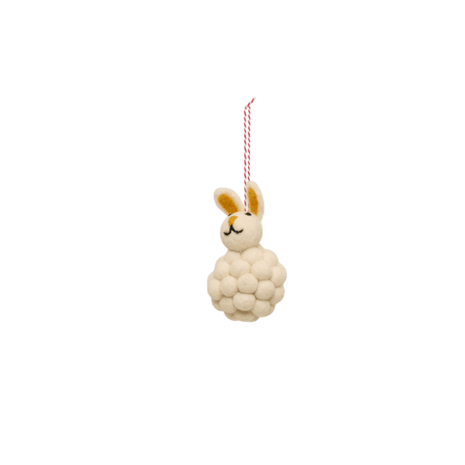 Hovedbilde Ullball Hare - Offwhite