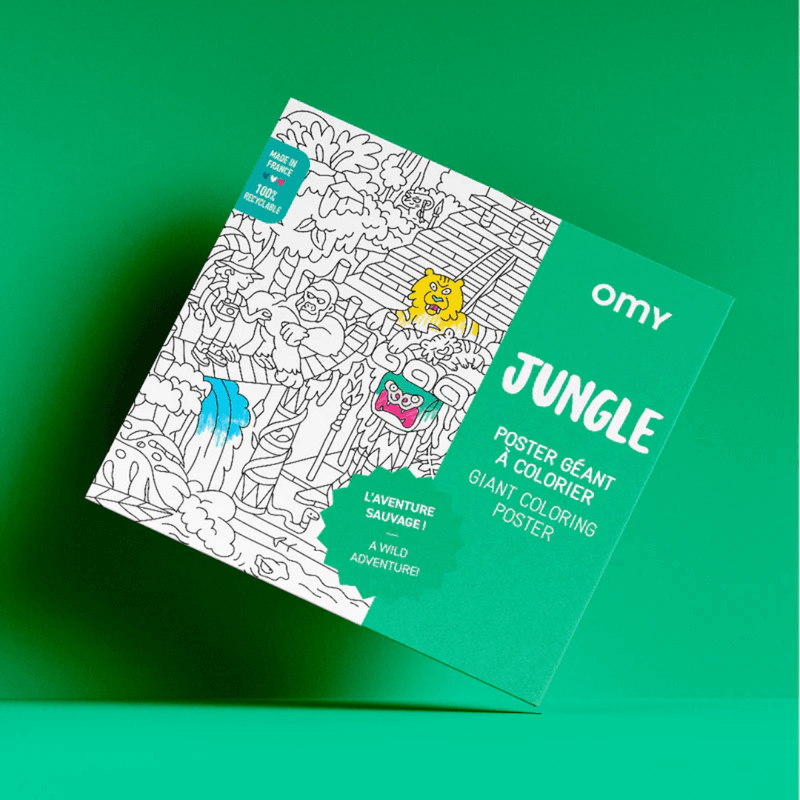 Tegneplakat L - Jungel