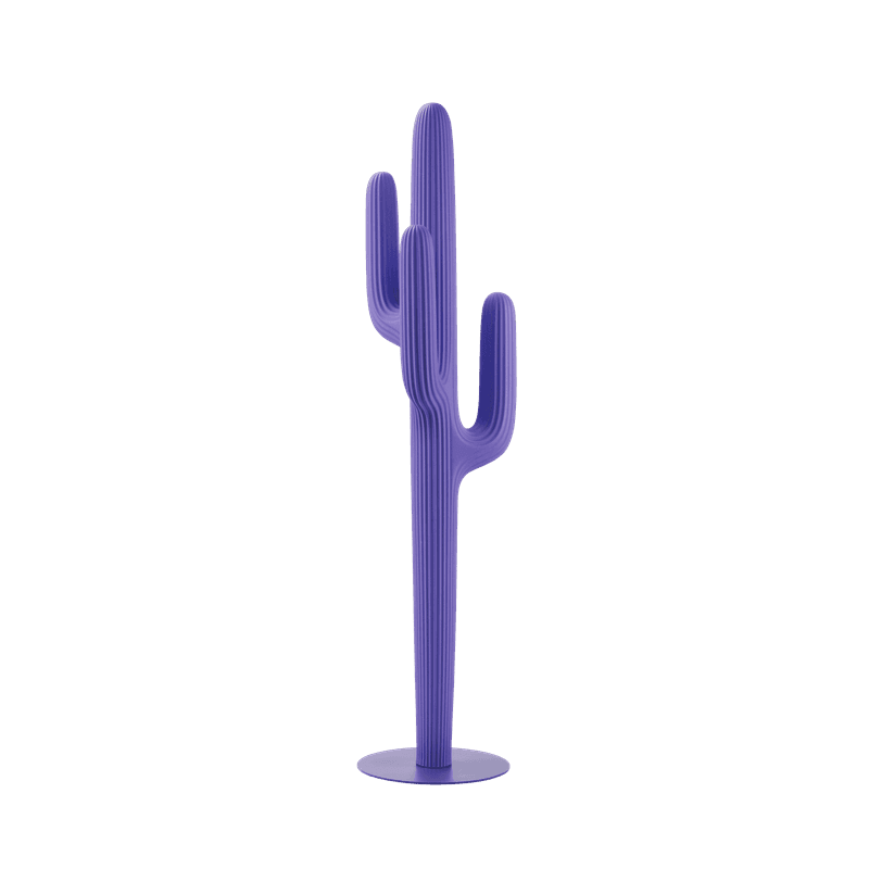 Saguaro Coat Rack Blue Violet