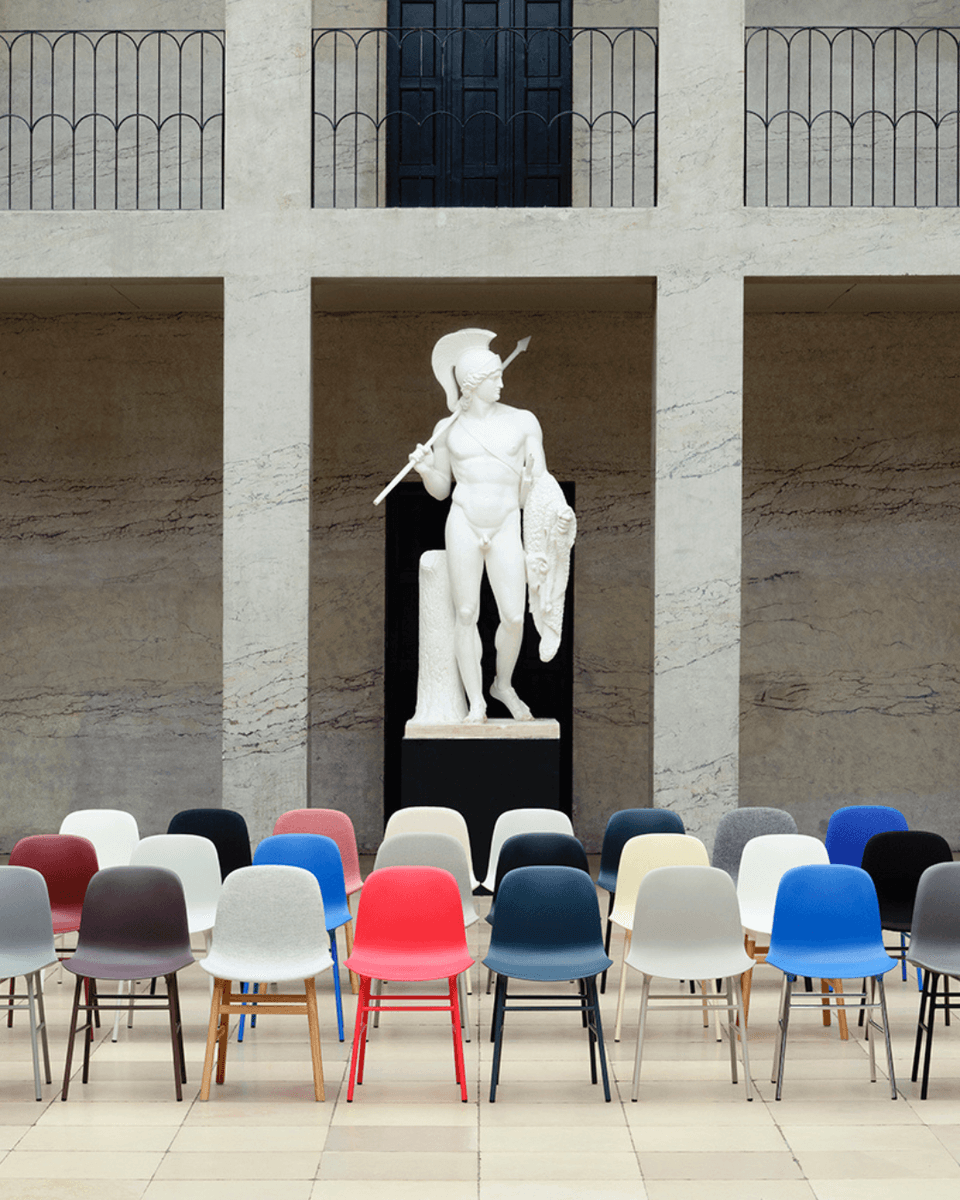 Form chair steel 