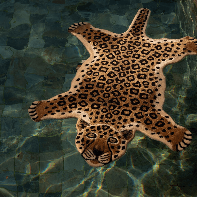 Loony Leopard Rug Large