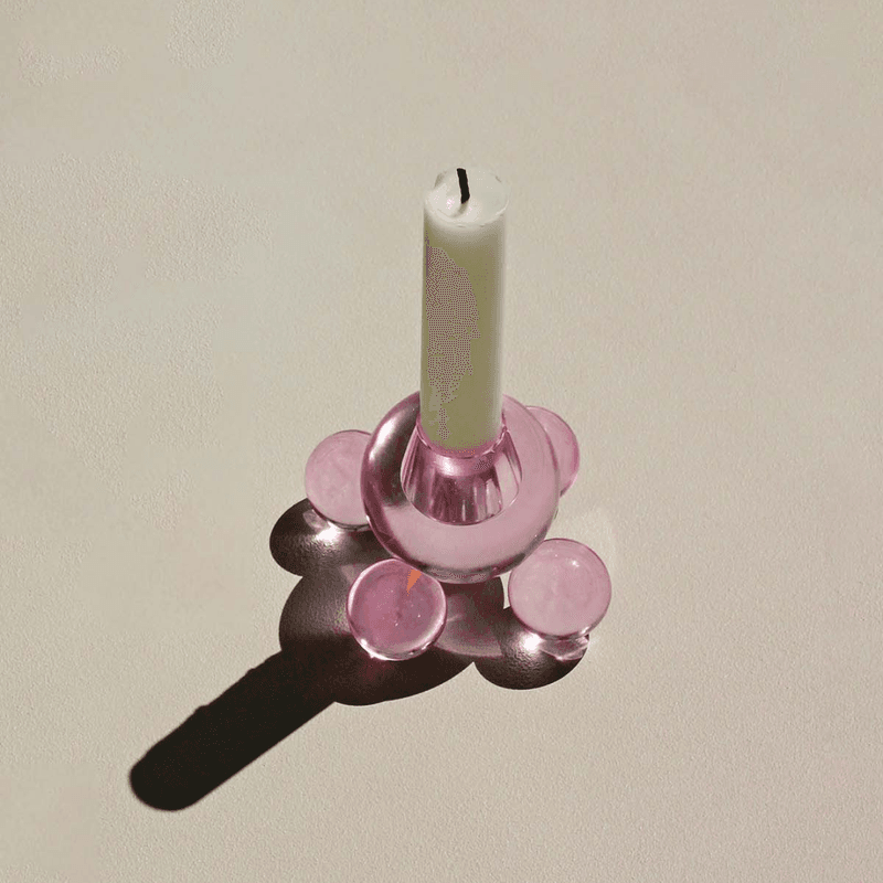 bobble lysestake - Rosa