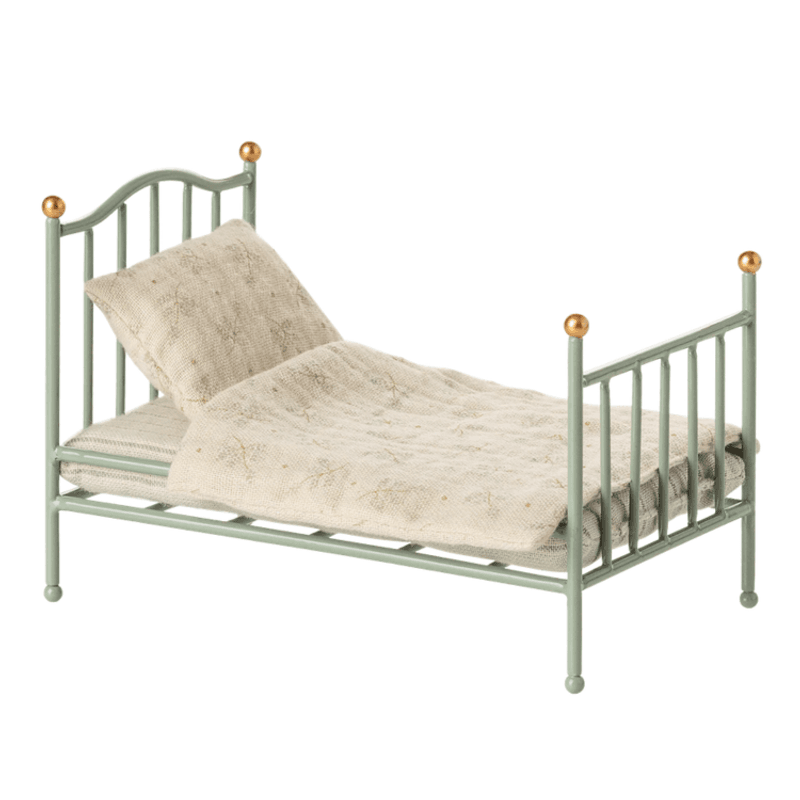 Vintage Single Bed, mus - Mint