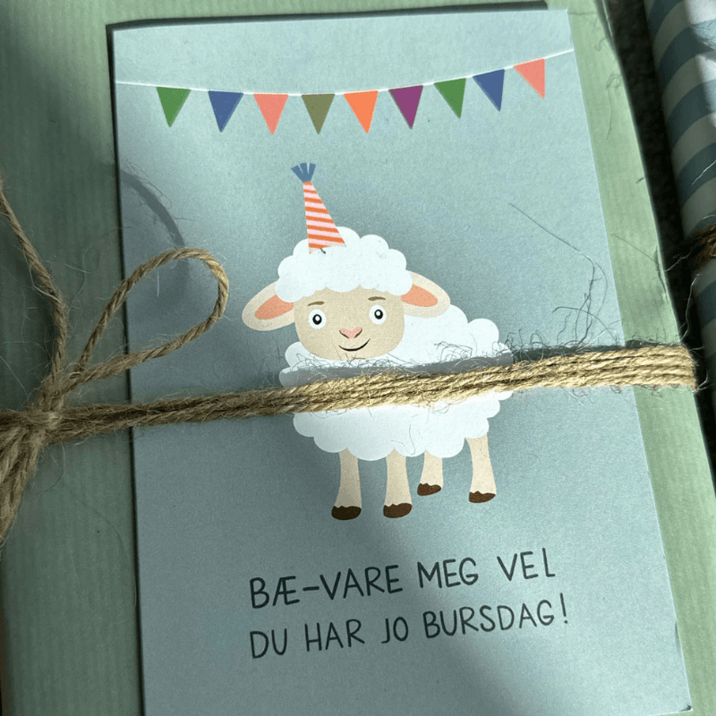 Kort - Bæ-vare meg vel, du har jo bursdag!