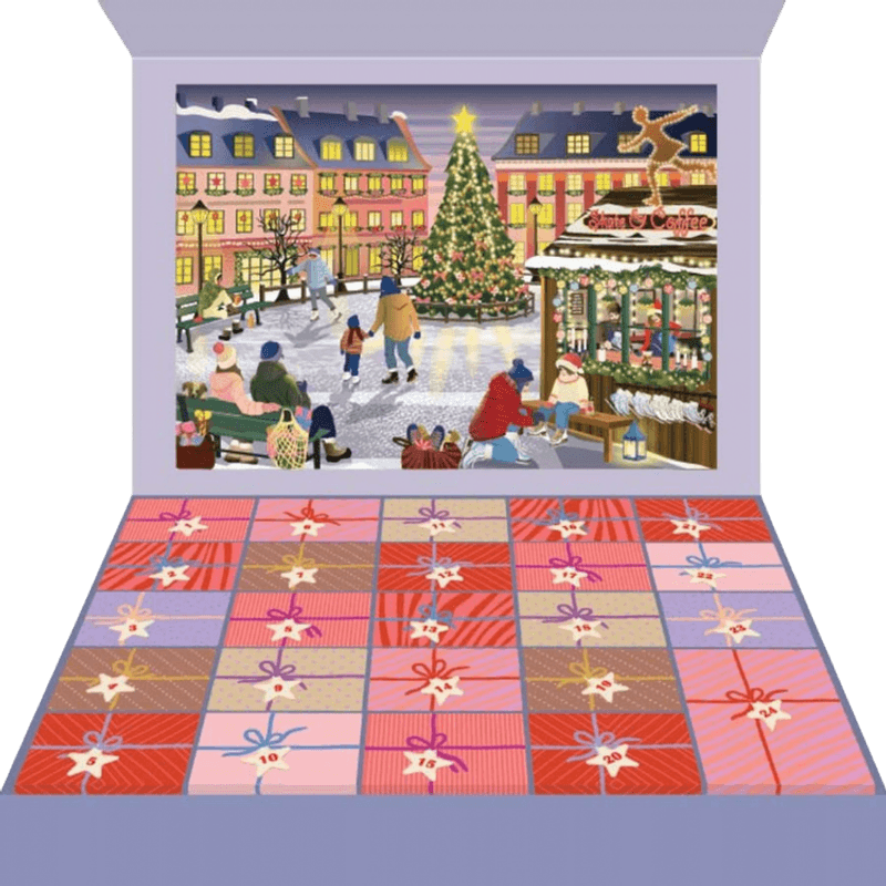 SKATE & COFFEE Puslespillkalender