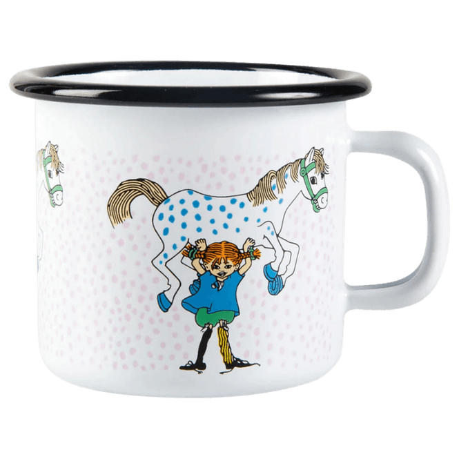 Hovedbilde Pippi Emaljekopp - Pippi og hesten