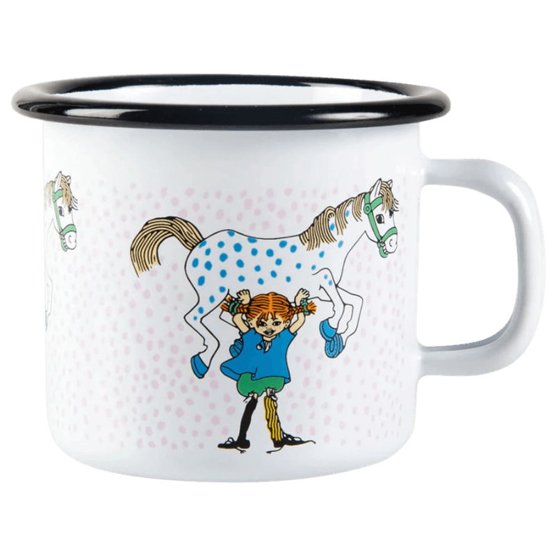 Pippi Emaljekopp - Pippi og hesten