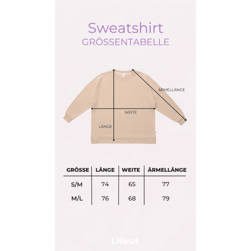 Sweatshirt Motherhood Blue