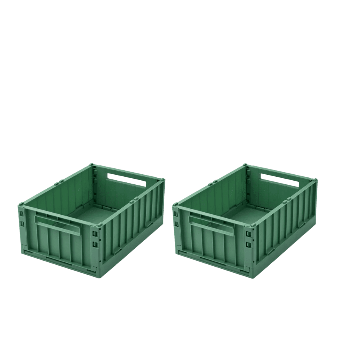 Weston oppbevaringsboks M 2-pack - Dusty ivy