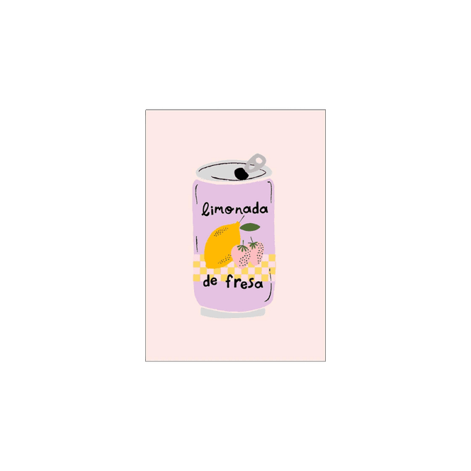 Hovedbilde Poster - Strawberry Lemonade