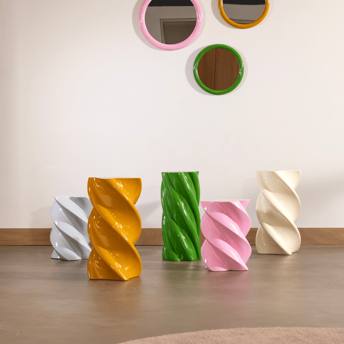 Bord / Pillar marshmallow off white