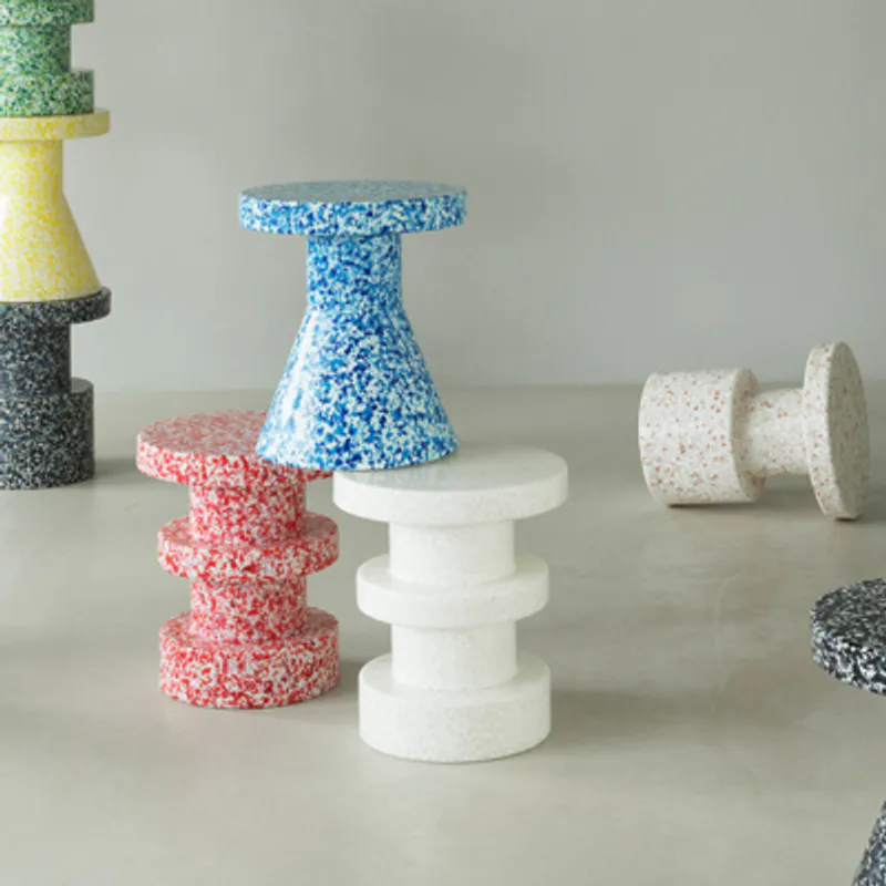Bit Stool Stack Red