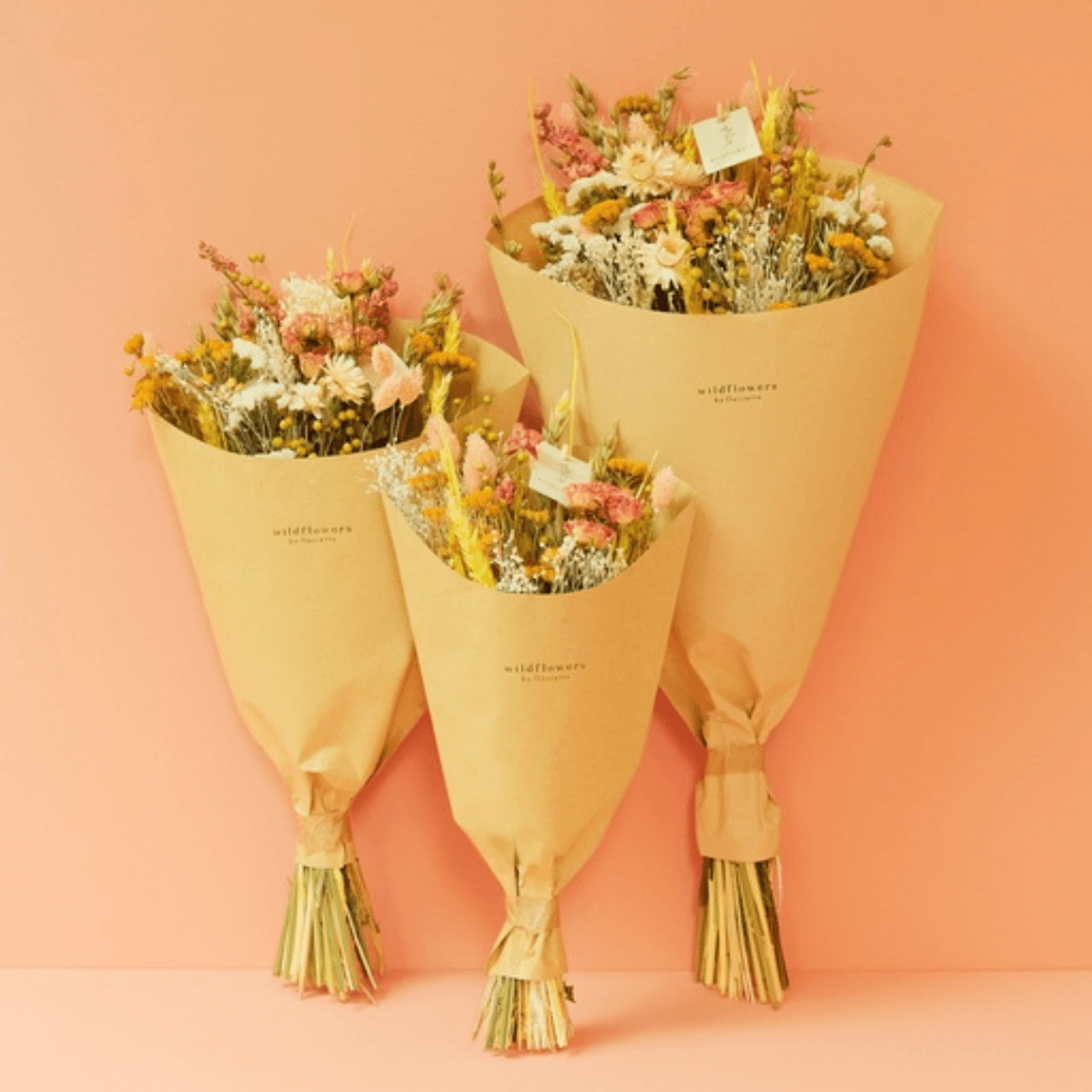 Dried Flowers - Bouquet - Pink Lemonade