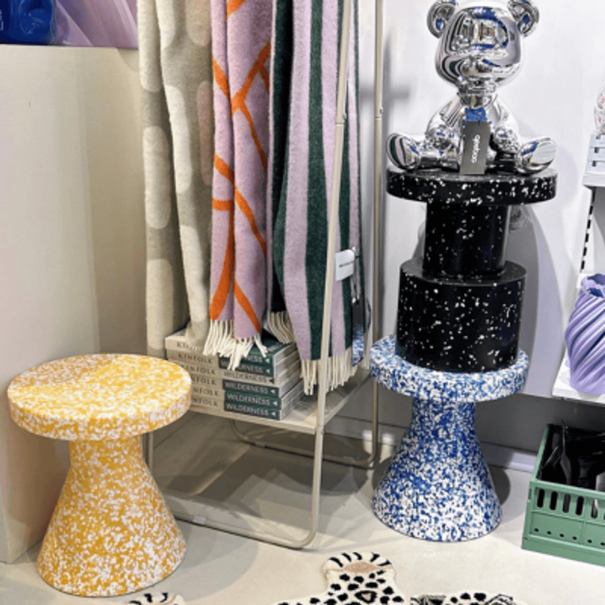 Bit Stool cone blue