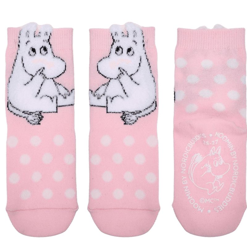 Moomin barnesokker - Rosa