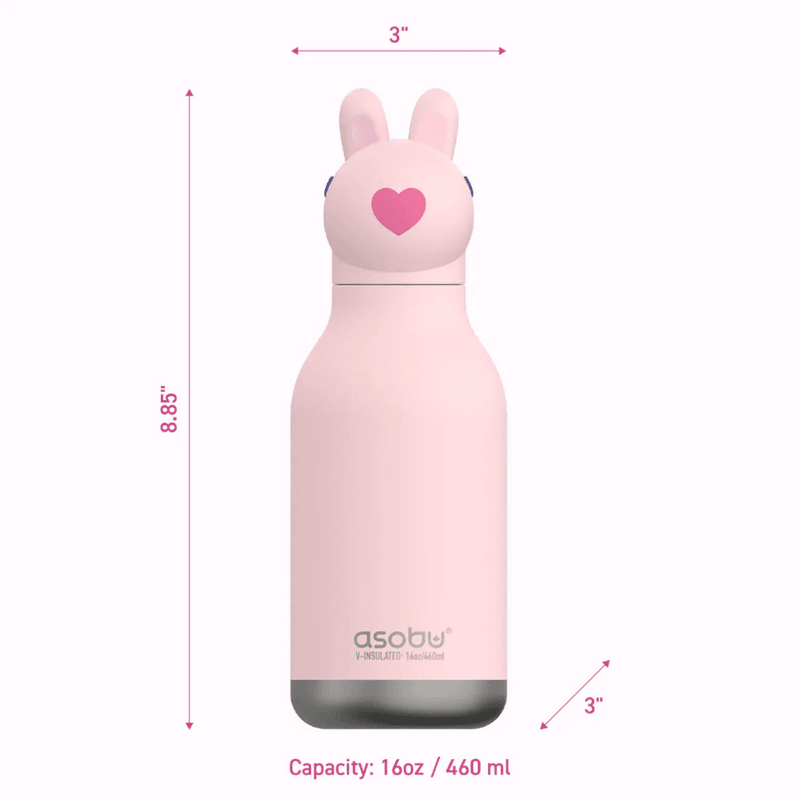 BESTIE VANNFLASKE - Flamingo