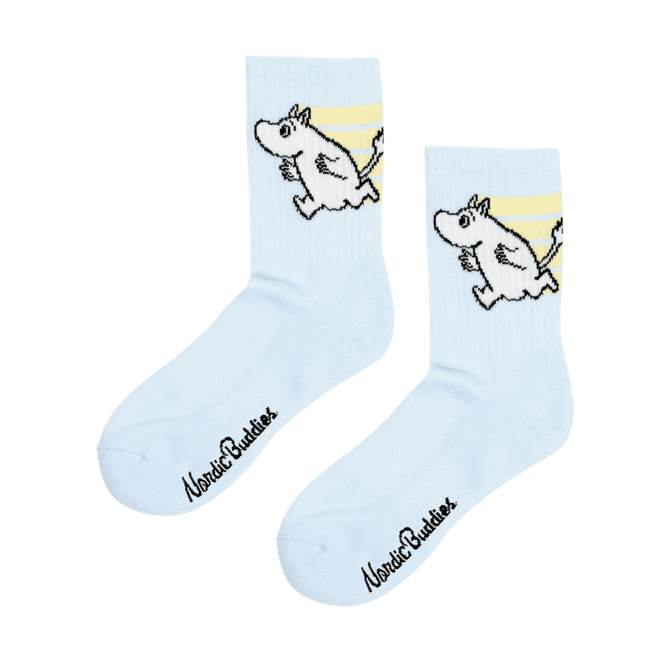 Hovedbilde Moomin retro active sokker - Hvit/lilla