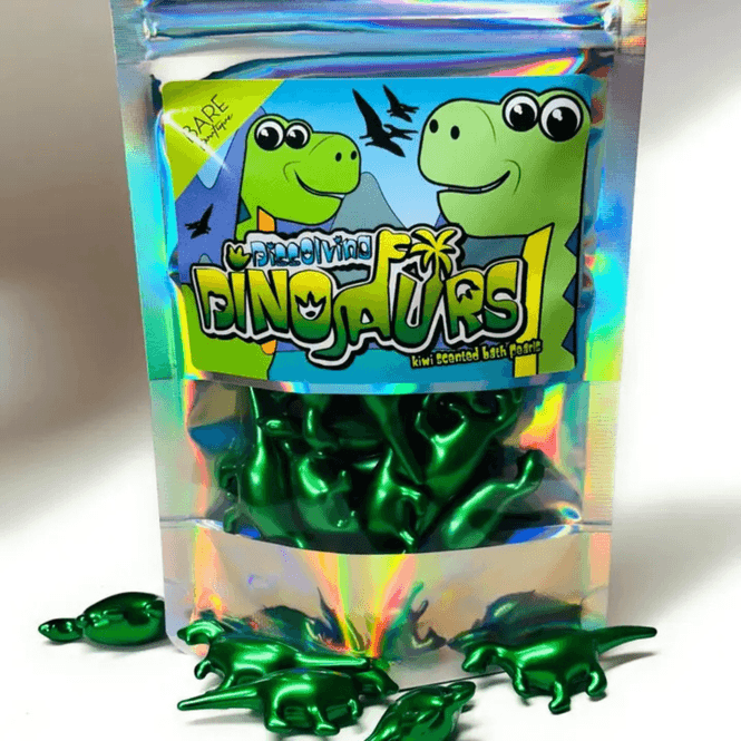 Hovedbilde badeperler - dino 10 stk