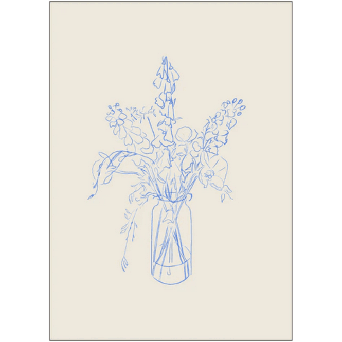 Hovedbilde Poster - Flower Study