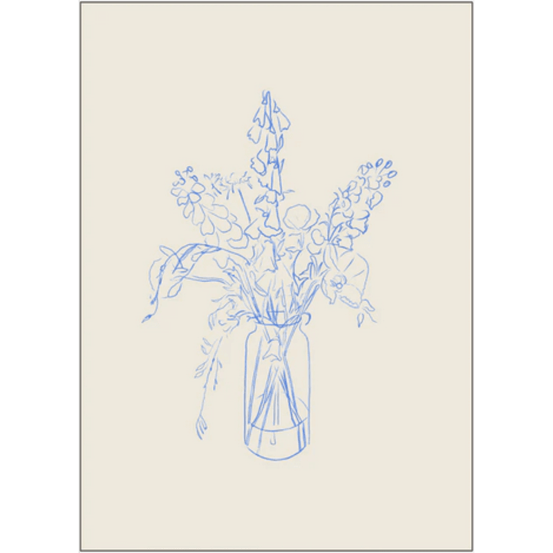 Poster - Flower Study
