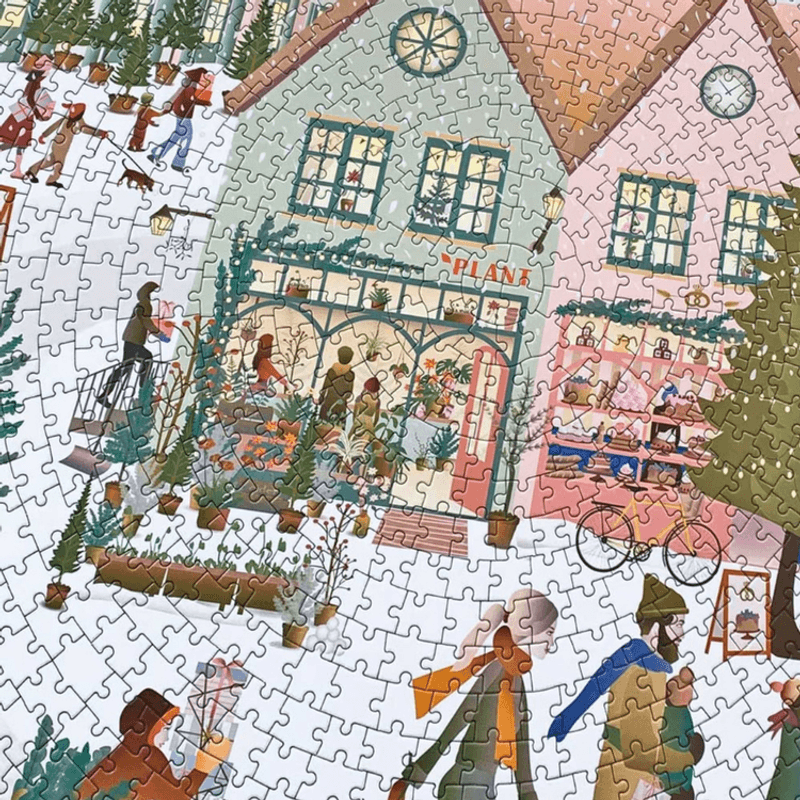 WHITE CHRISTMAS Puslespill – 1000 brikker