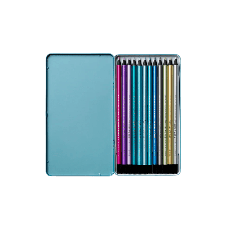 Aquarelle metallic fargeblyanter 12 pk