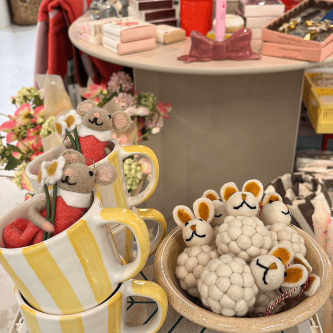 Hovedbilde Ullball Hare - Offwhite