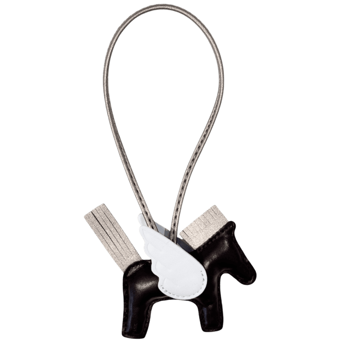 Hovedbilde Bag Charm Pony - Chocolate Brown W/Cool Blue & ...