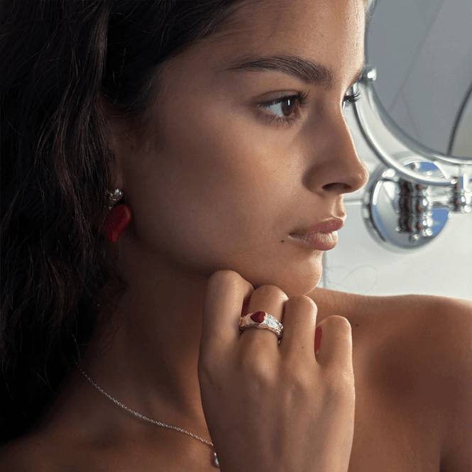 Hovedbilde Scarlet Heart Ring Silver