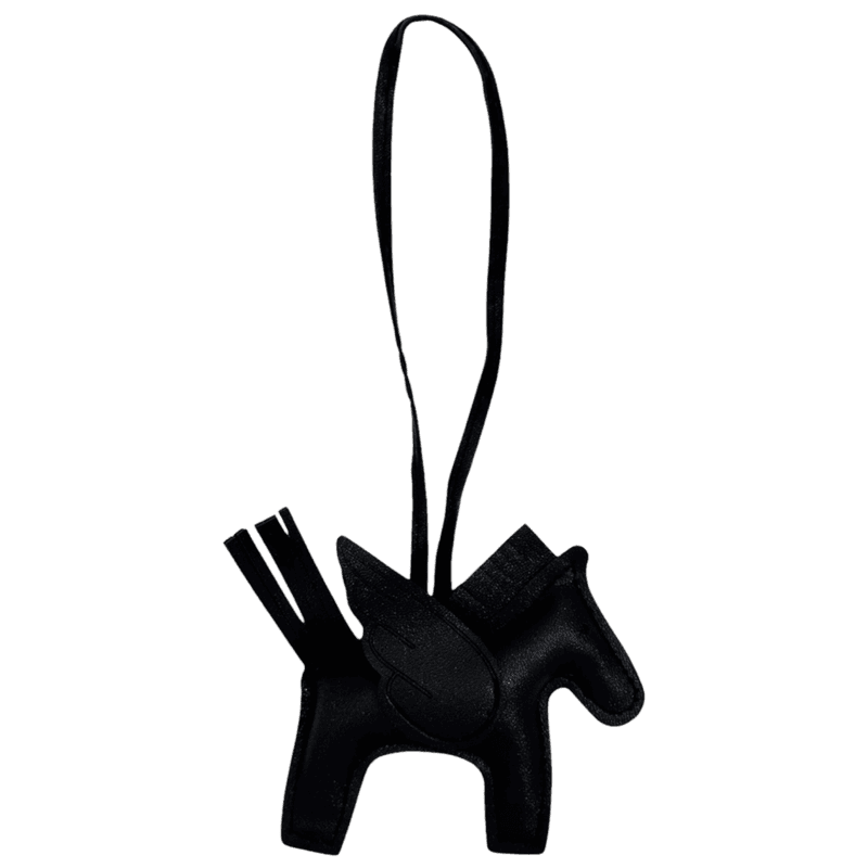 Bag Charm Pony - black