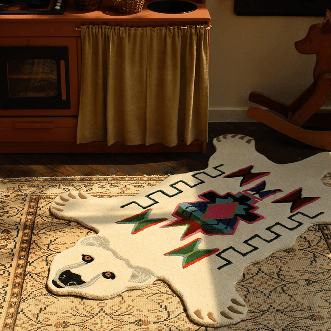 Hovedbilde Kasbah Polar bear Rug large