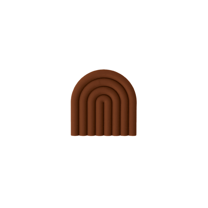 Rainbow silikon underlag - caramel