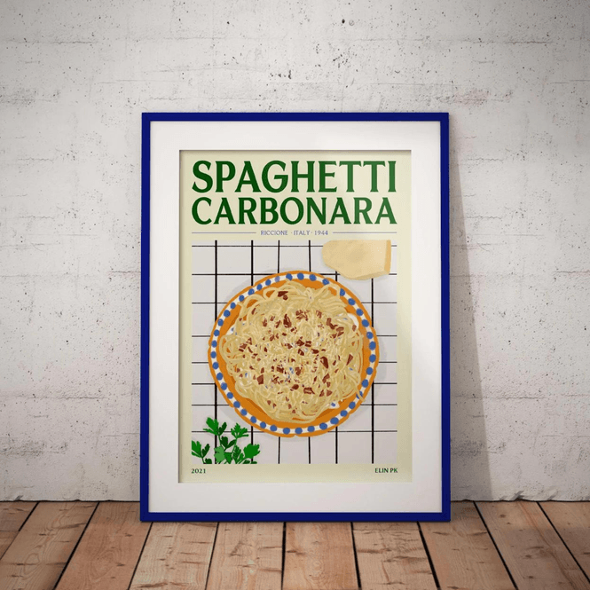 Hovedbilde Elin PK Spaghetti Carbonara Poster