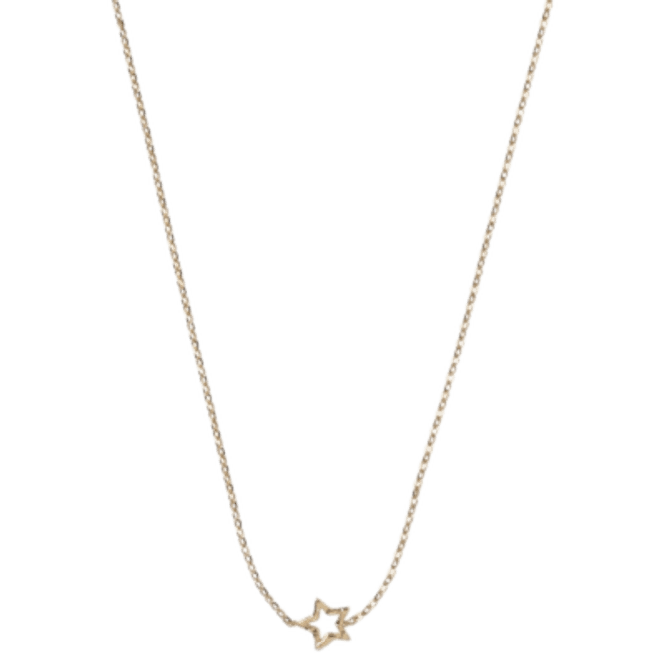Hovedbilde Enamel smykke gold, Organic star