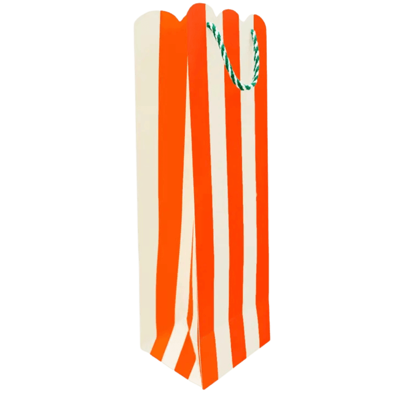 Gavepose - Holiday - striper, Rød / hvit