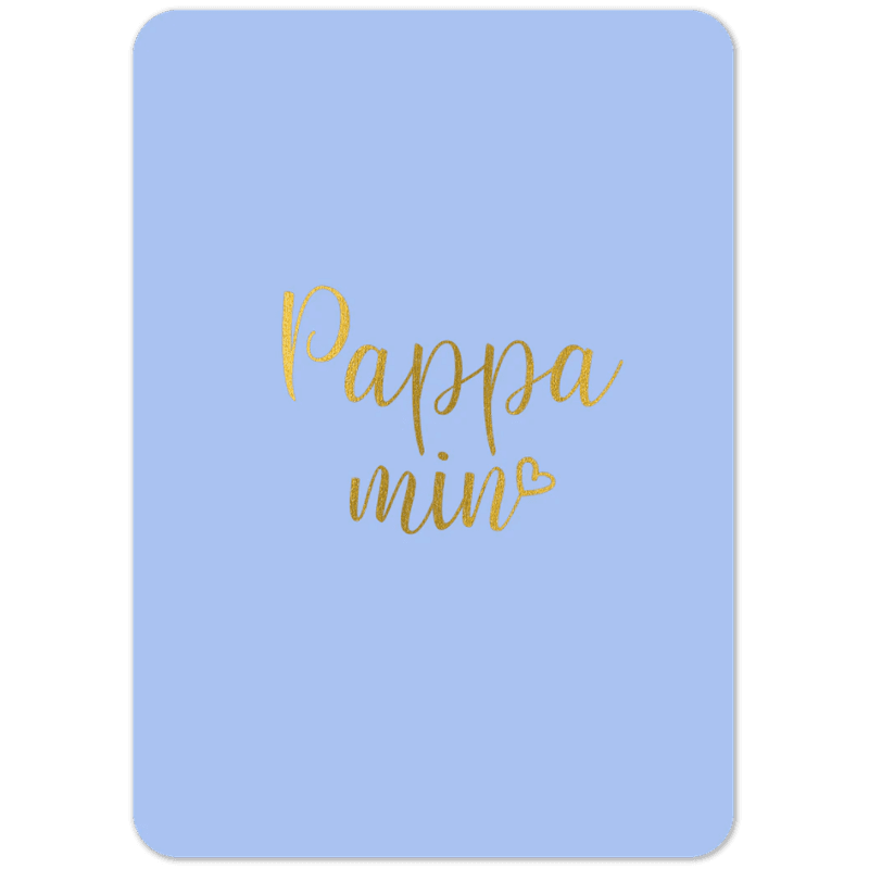Kort «Pappa min»