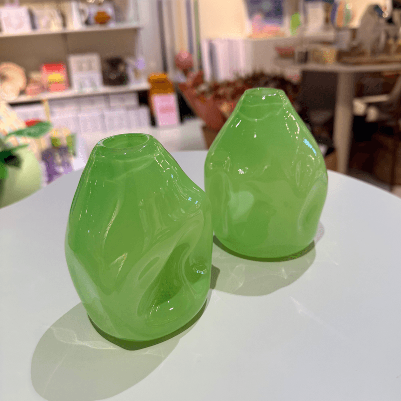 Valk Vase liten Lime grønn II