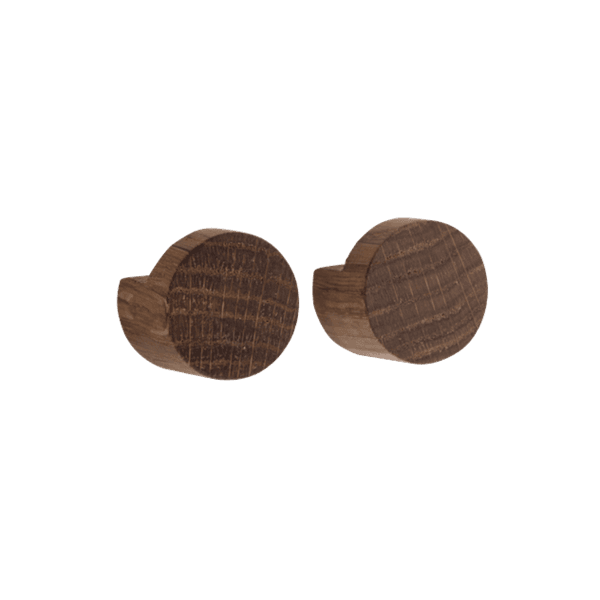 Hovedbilde  Knagg/Knott Wood Knot, small, 2 pk - Smoked 