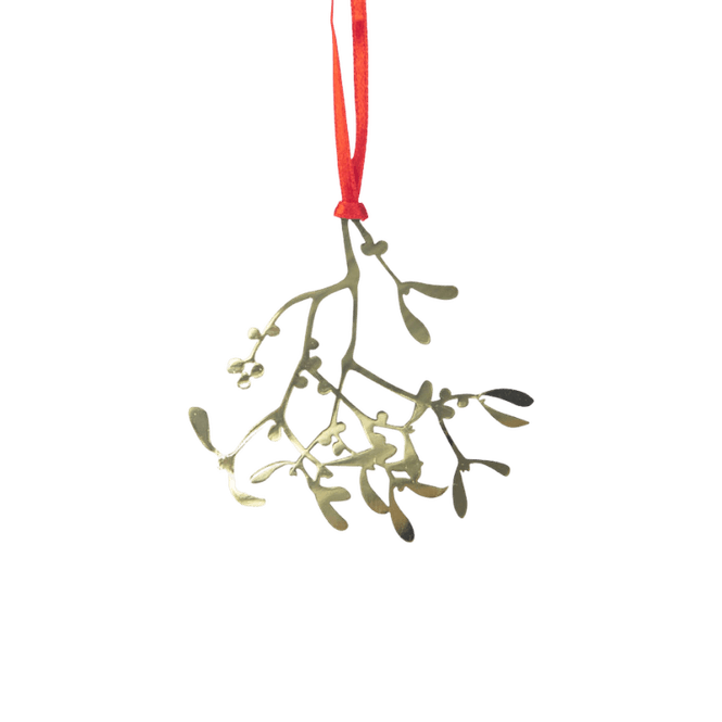 Hovedbilde Julepynt Misteltein – Gull